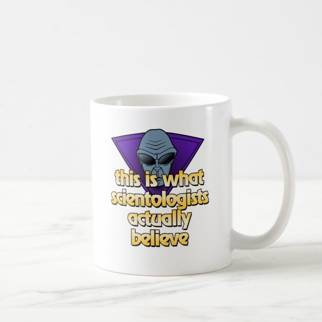 Caneca De Café Cientologia (Direita)