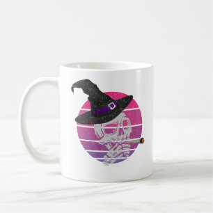 Caneca De Café Cigarro Engraçado E Assustador Do Crânio Fumante