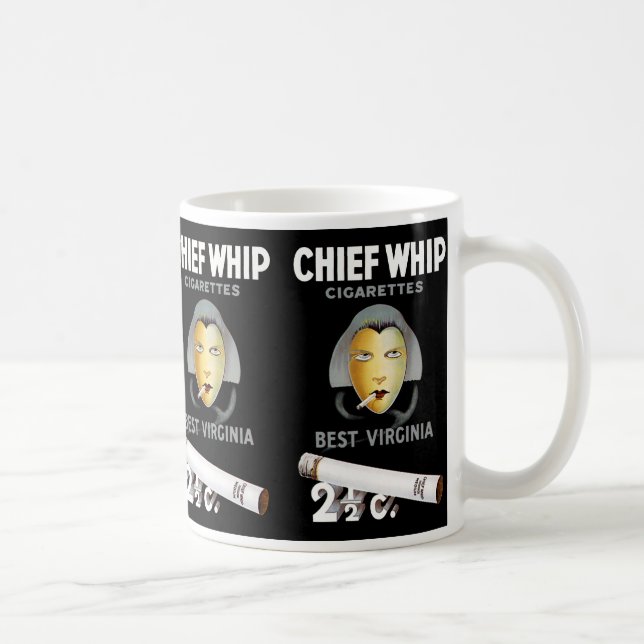 Caneca De Café Cigarros Chefe Whip (Direita)