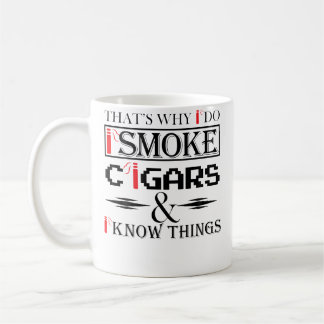 Caneca De Café Cigars s With Red Cigar Cute Smoker Men