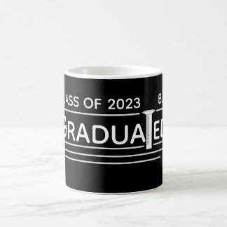 Caneca De Café Cilindro de Mensagens Personalizadas "Graduado" co