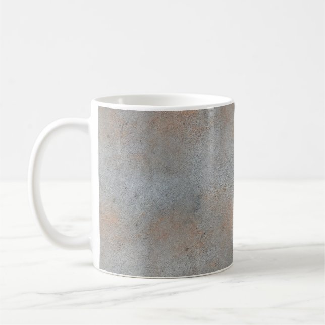 Caneca De Café Cimento De Concreto Suave Com Imagem De Cinza (Esquerda)