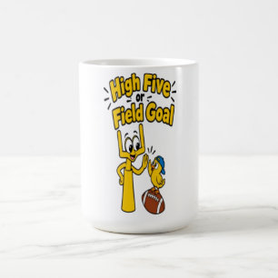 Caneca De Café Cinco Altos ou Gol de Campo Desenho Animado Divert