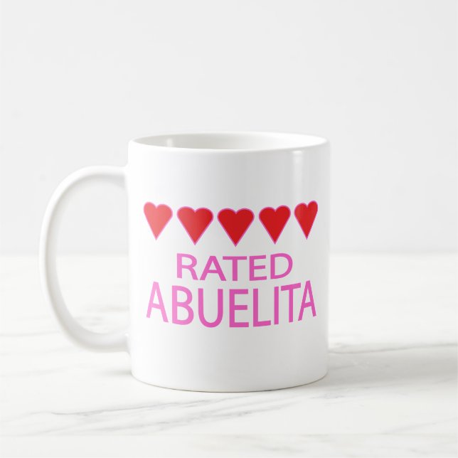Caneca De Café Cinco Corações Abuelita (Esquerda)