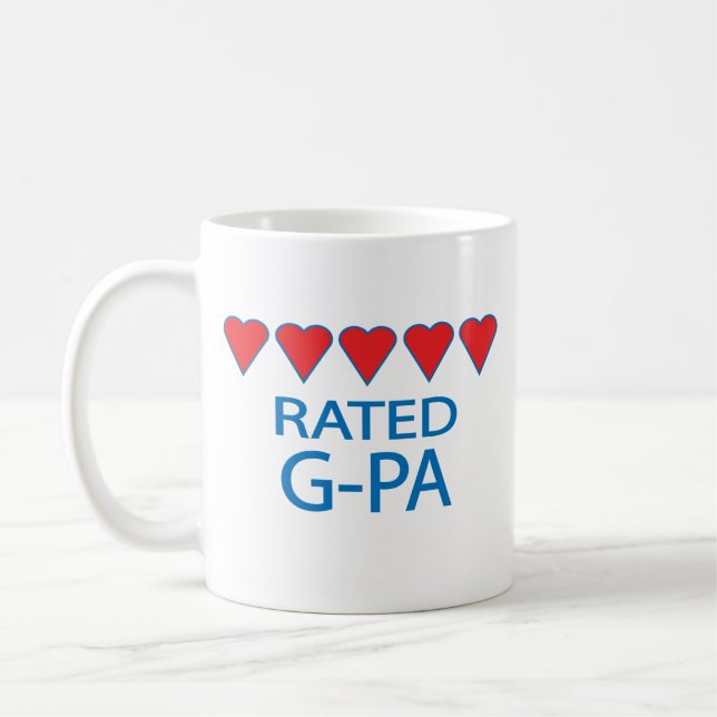 Caneca De Café Cinco Corações G-Pa (Esquerda)