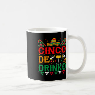Caneca De Café Cinco De Drinko Cinco De Mayo Funny 1