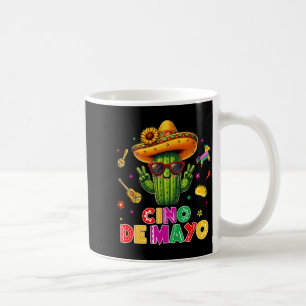 Caneca De Café Cinco de maio cacto mexicano engraçado vamos feste