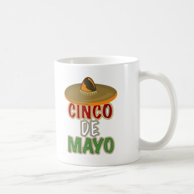 Caneca De Café Cinco De Mayo (Direita)