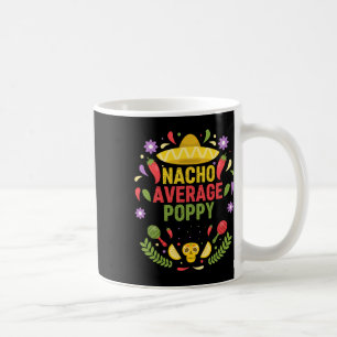 Caneca De Café Cinco De Mayo Engraçado Nacho Média Papoula