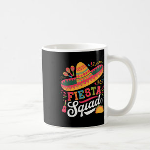 Caneca De Café Cinco de Mayo Fiesta Squad Family Matching Group A