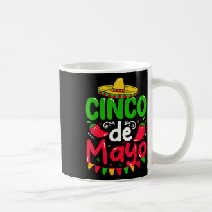 Caneca De Café Cinco De Mayo Lets Fiesta Squad 5 De Mayo Mexicano