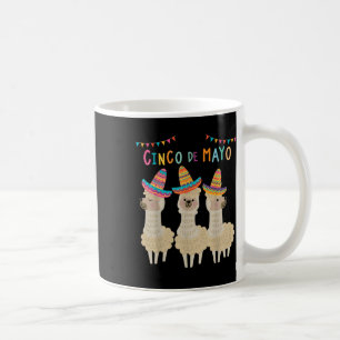 Caneca De Café Cinco de Mayo Llama Fiesta Ultimate Party Vibe May