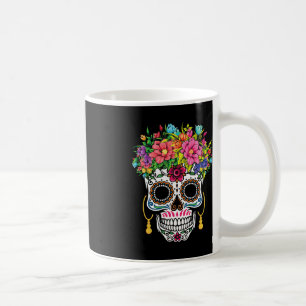 Caneca De Café Cinco de Mayo Sugar Skull Dia De Los Muertos Day O