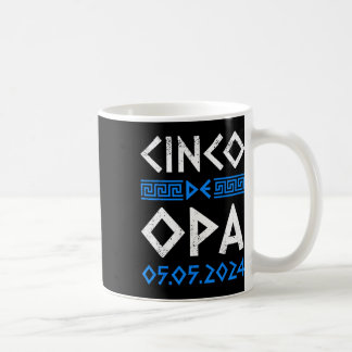 Caneca De Café Cinco De Opa Funny Cinco De Mayo Orthodox Grego Ea