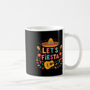 Caneca De Café Cinco engraçados de Mayo deixa Fiesta Sombrero Hat