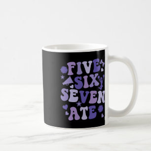 Caneca De Café Cinco Seis Sete Comeu Alegria Cheerleader Mulher G