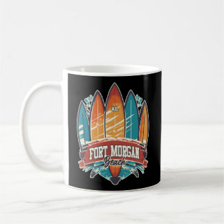 Caneca De Café Cinco surfboards Fort Morgan Beach Al