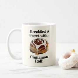 Caneca De Café Cinnamon Roll Sweet Bun Paery