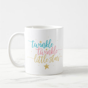 Caneca De Café Cintilação da cintilação pouca estrela como am