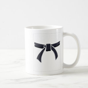 Caneca De Café Cinto Preto de Segundo Grau Artes Marciais Karate 
