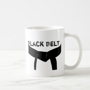 Caneca De Café Cinturão Negro Básico de Artes Marciais