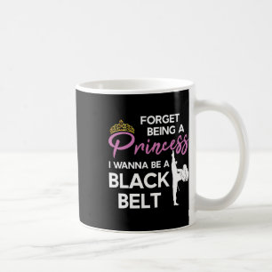 Caneca De Café Cinturão Negro Funny Karate Dizendo Para Garota Ta