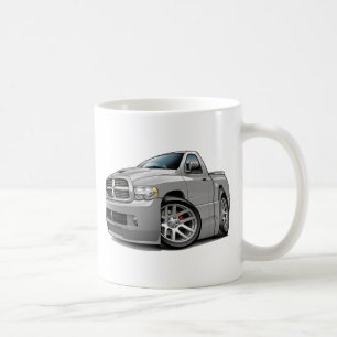 Caneca De Café Cinza da ram de Dodge SRT10