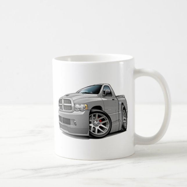 Caneca De Café Cinza da ram de Dodge SRT10 (Direita)