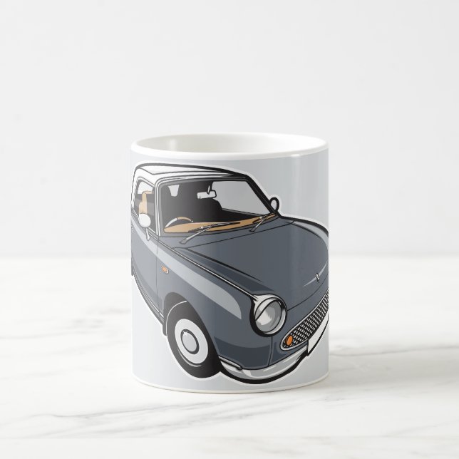 Caneca De Café Cinza de Nissan Figaro Lapiz (Centro)