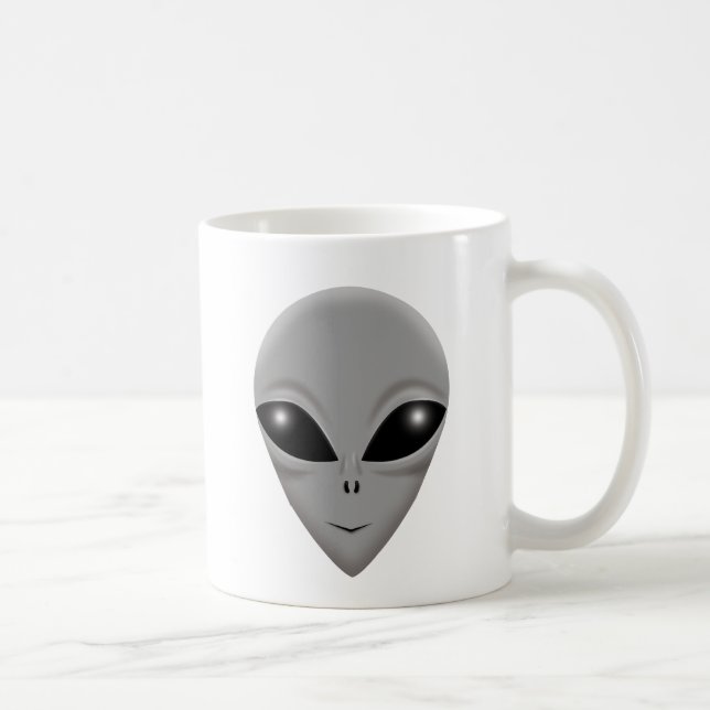 Caneca De Café Cinza estrangeiro (Direita)