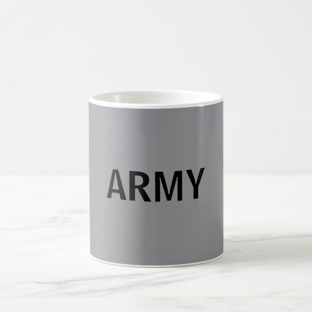 Caneca De Café Cinza exército (Centro)