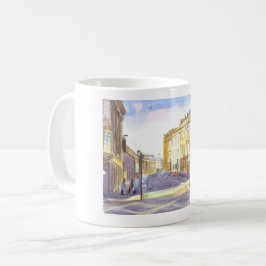 Caneca De Café Cinza Street, Newcastle mug