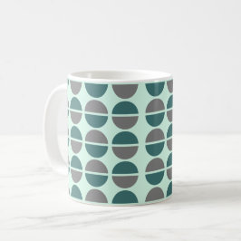 Caneca De Café Cinza verde Mint Mug para café e chá