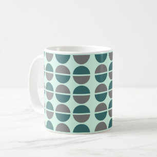 Caneca De Café Cinza verde Mint Mug para café e chá