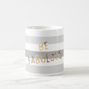 Caneca De Café Cinzas Douradas Fabulosas