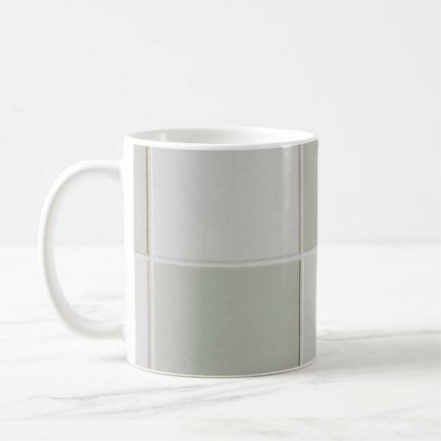 Caneca De Café Cinzas e azulejos brancos (Esquerda)