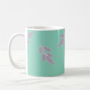 Caneca De Café Cinzas em verde