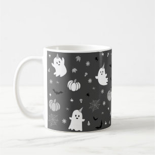 Caneca De Café Cinzas escuras fantasma fantasma