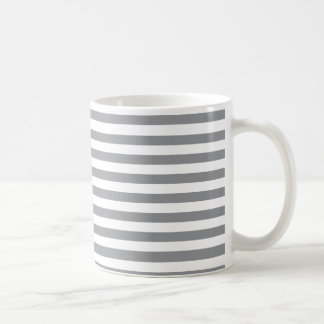Caneca De Café Cinzas Horizontais Pequenas