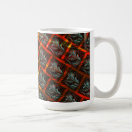 Caneca De Café Cinzas "olhais enquadrados", esmaltes, quadrados o