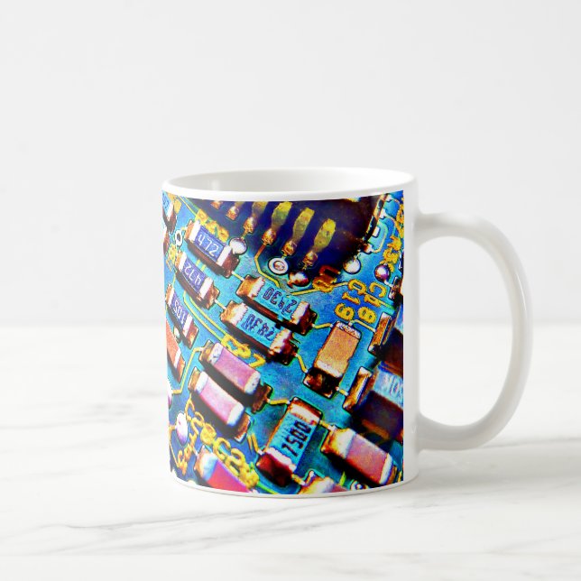 Caneca De Café Circuito Bonito (Direita)
