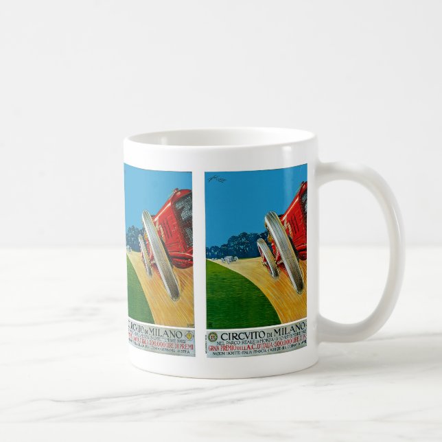 Caneca De Café Circuito di Milano (Direita)