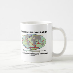 Caneca De Café Circulação de Thermohaline (reviravolta