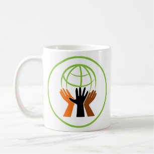 Caneca De Café Círculo da vila da comunidade