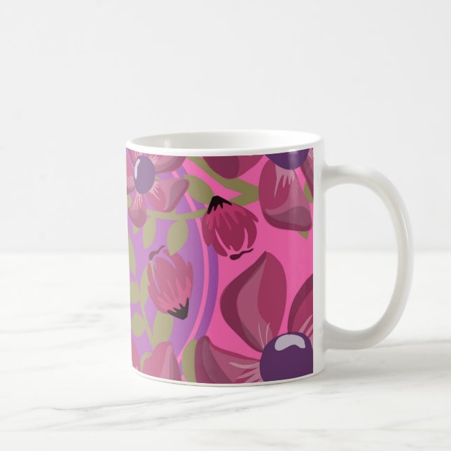 Caneca De Café Círculo Florah Mug (Direita)
