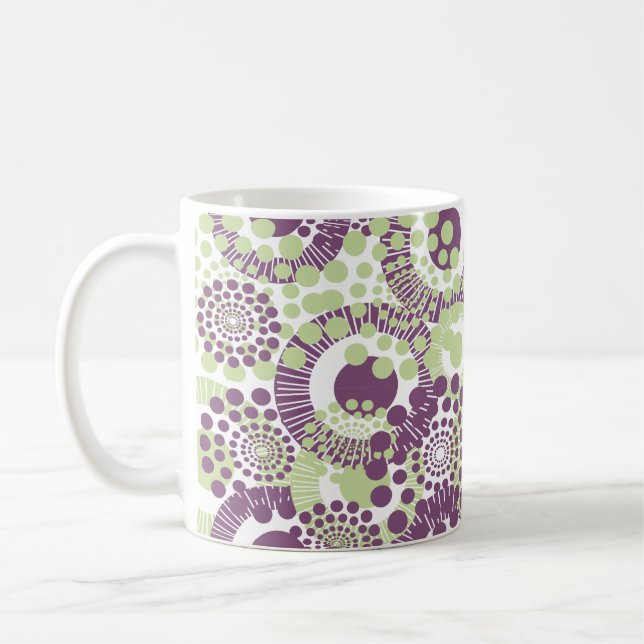 Caneca De Café Círculos, Círculos em Todos os lugares (Esquerda)