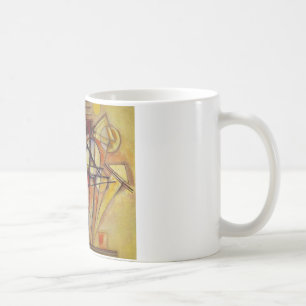 Caneca De Café Círculos de Abstrato Kandinsky