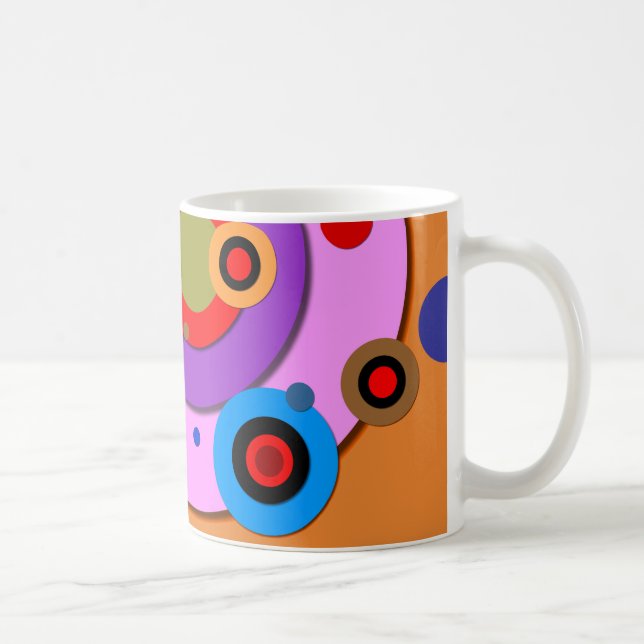 Caneca De Café Círculos Íntimos #1 (Direita)