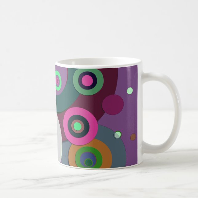 Caneca De Café Círculos Íntimos #12 (Direita)