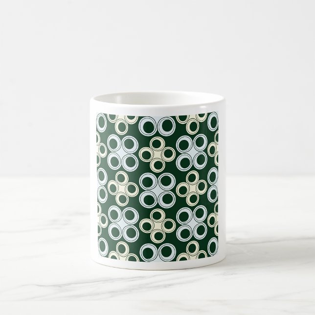 Caneca De Café Círculos sem costura (Criador carregado)